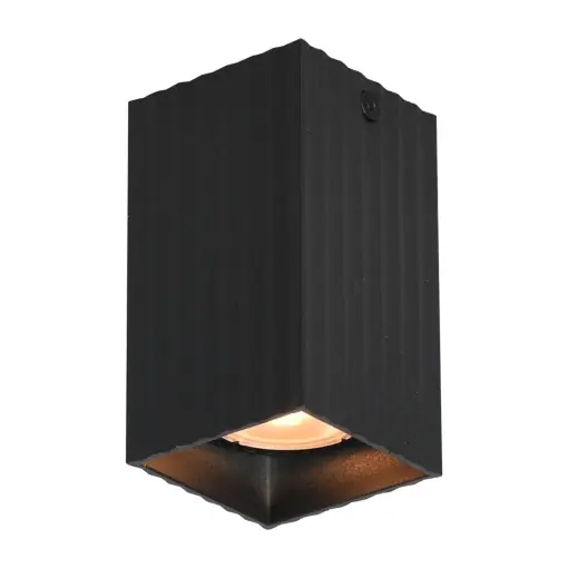 Calitate înaltă Spot aplicat Tecno Negru 1xGU10