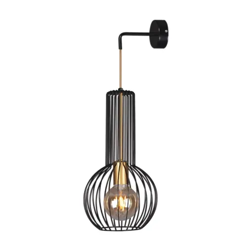 Aplica perete K-4523 - ARVI Negru Discount