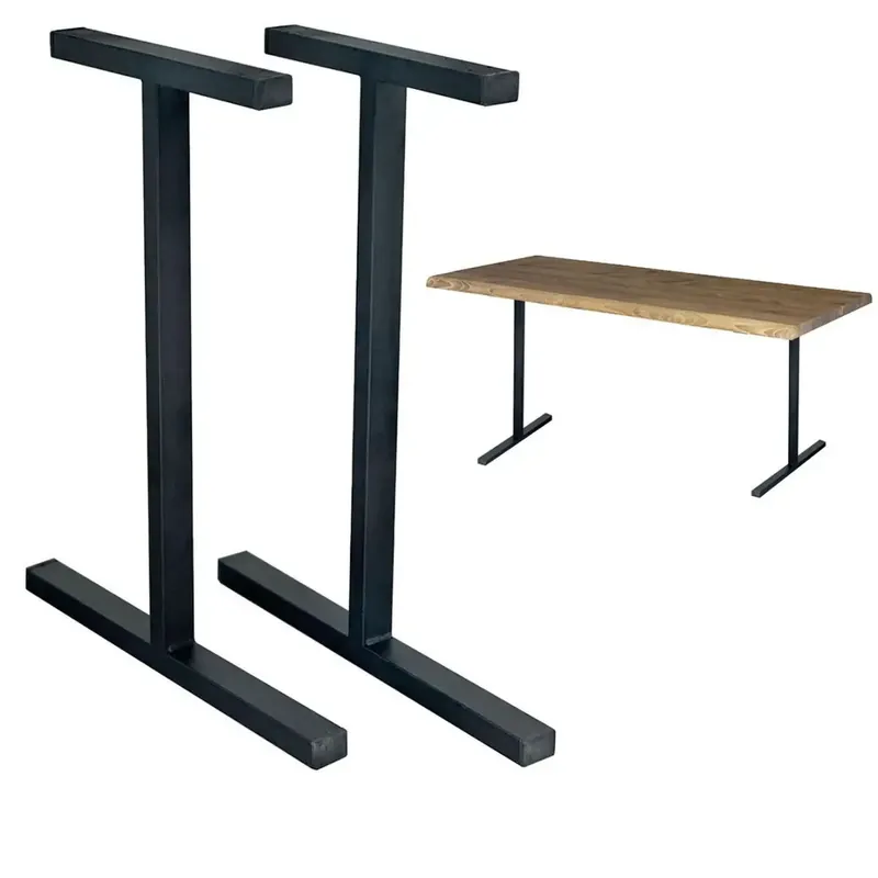 Set picioare masa metal, Homs , Negru,60x72 cm,w0058 Reducere