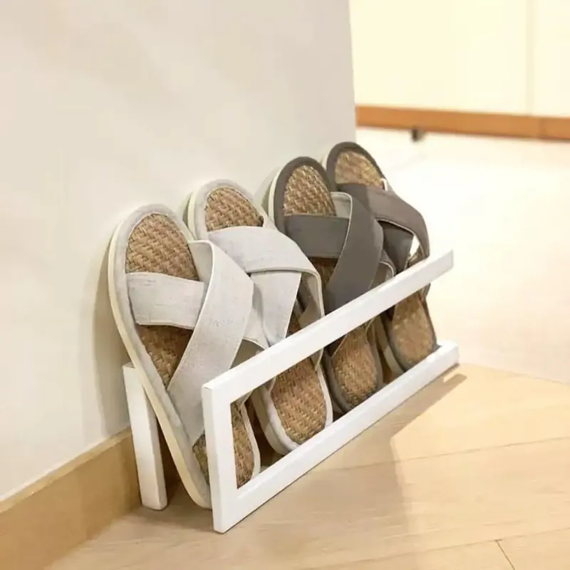 Preț promoțional Pantofar hol, V4, 40X10X20 cm, alb