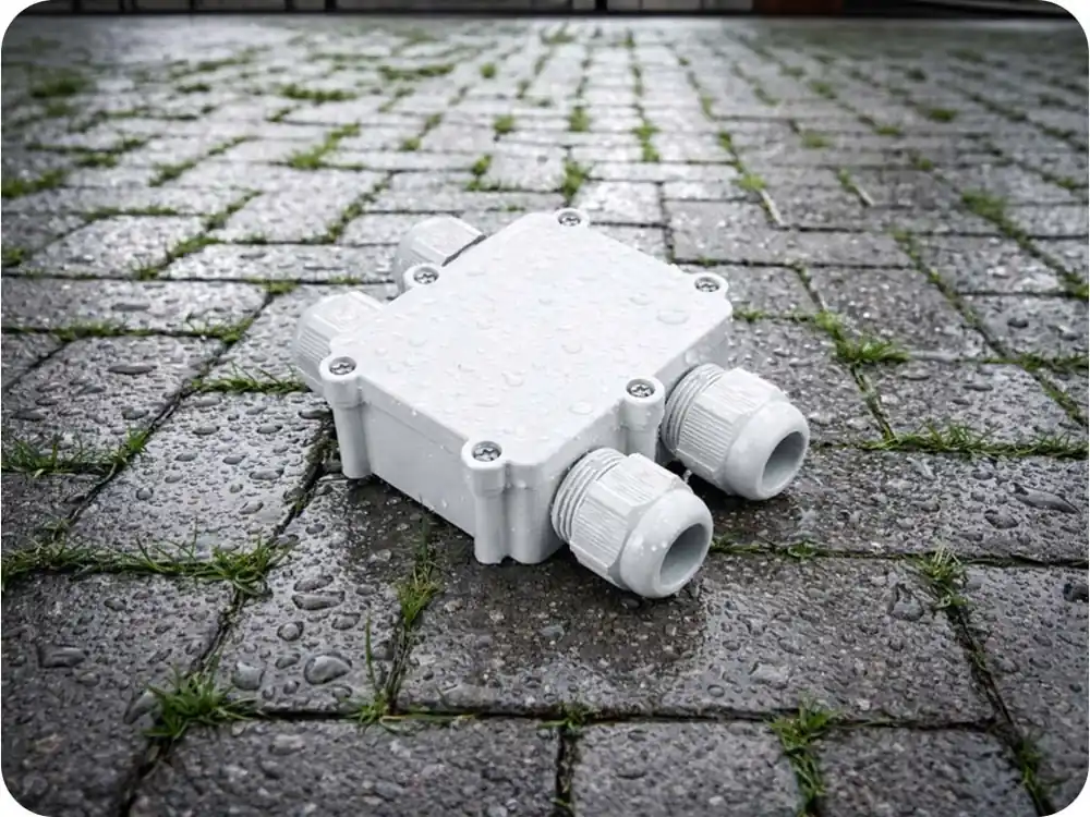 Reducere specială Manșon impermeabil pentru cabluri de conectare Ø8-12mm², alb, IP68