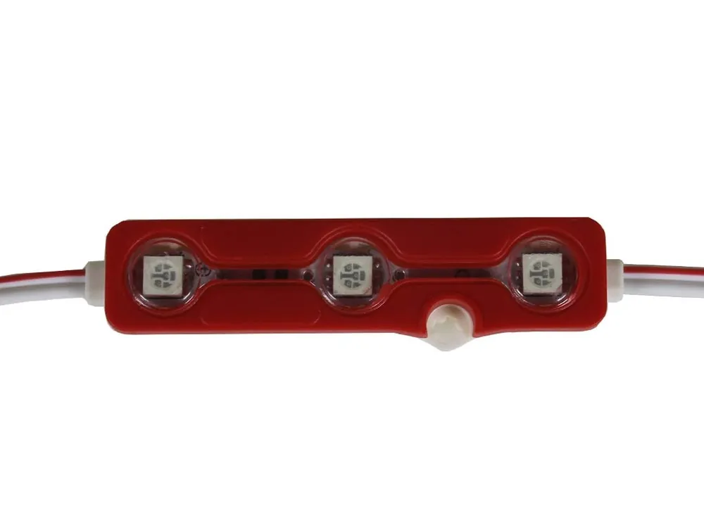 Lichidare de stoc MODUL LED 0,72W, 3 LED-uri, ROSU, IP67