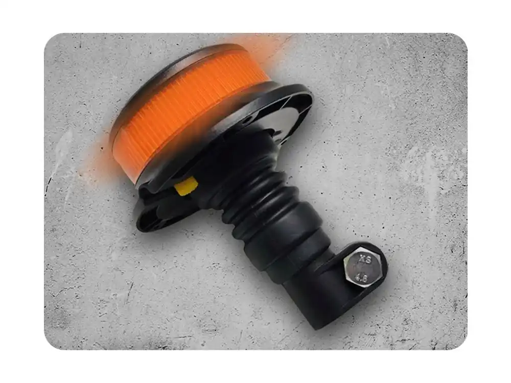 Comandă acum Lampă de avertizare LED PICO LED portocaliu flex, R10 R65, cu suport [ALR0055]