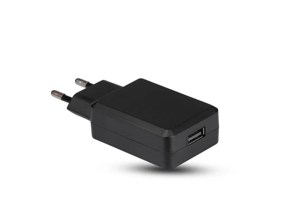 Adaptor de voiaj USB QC3.0, negru Reducere specială