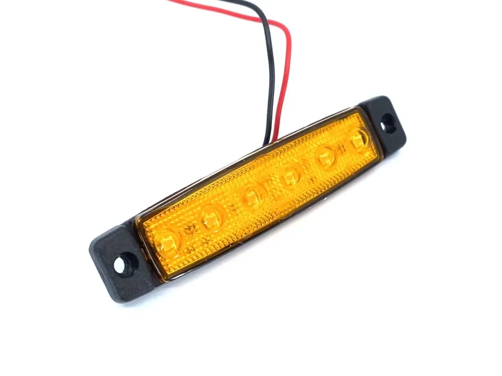 Bestseller Indicator LED lateral portocaliu 560.05 24V [L2256]