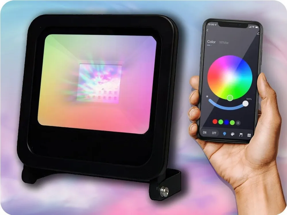 Linie LED Reflector LED SMART PHOTON, 50W, RGB, Smart Life - aplicația Smart Living [470492] Disponibil imediat