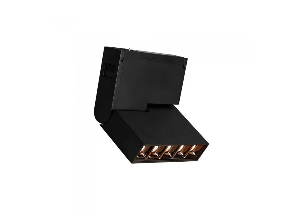 Reducere extra Lampă cu șină magnetică LED, 5x2W (700lm), 24V, negru
