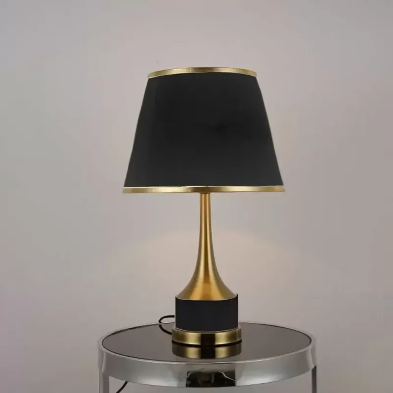 Veioza Ayan 1x E27 Negru Auriu Reducere specială