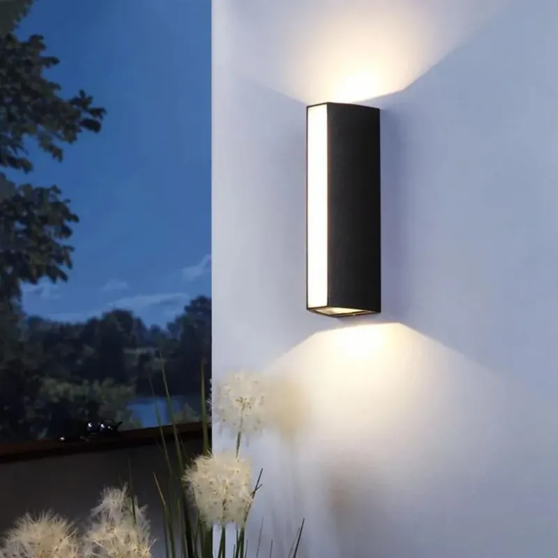 Aplica LED Exterior Carina, 20W, Negru, 3000K, Metal Vezi acum
