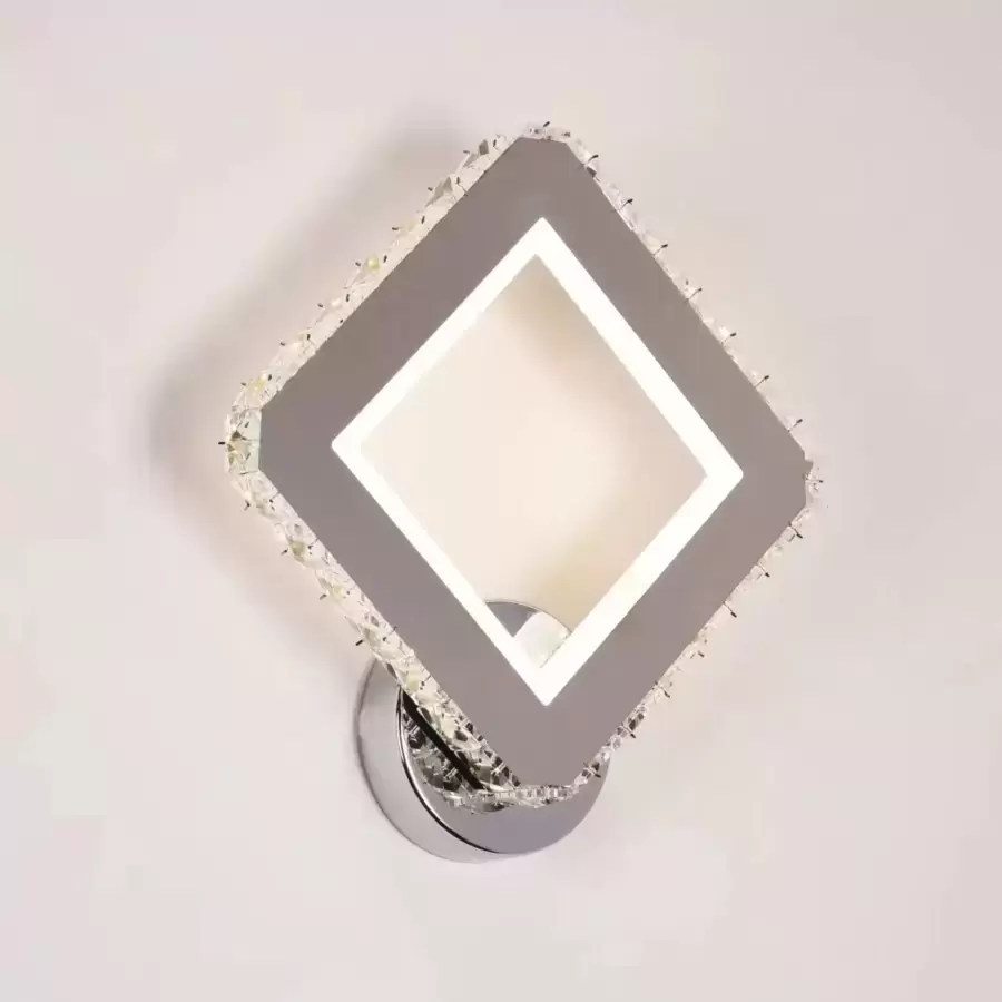 Aplica LED Cristal Santana 34W Argintiu Cel mai vândut