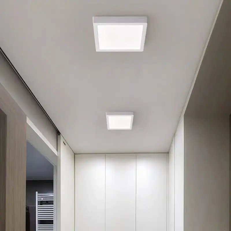 Cumpărături sigure Plafoniera LED de Tavan Patrata, 36W, 22x22cm, Lumina Rece, 6000K, Alb