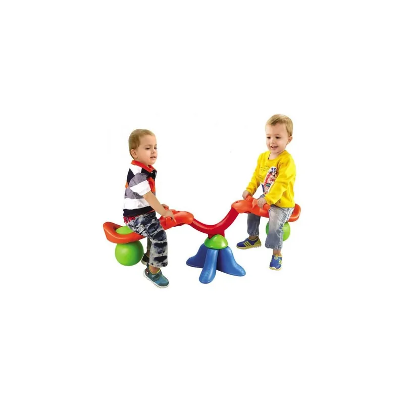 Balansoar de interior sau exterior din plastic cu doua locuri pentru copii Calitate înaltă
