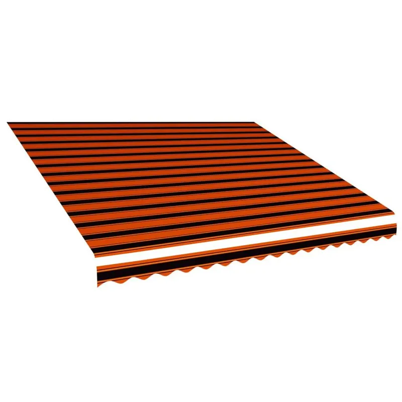 Cel mai bun preț Panza de copertina, portocaliu si maro, 400 x 300 cm