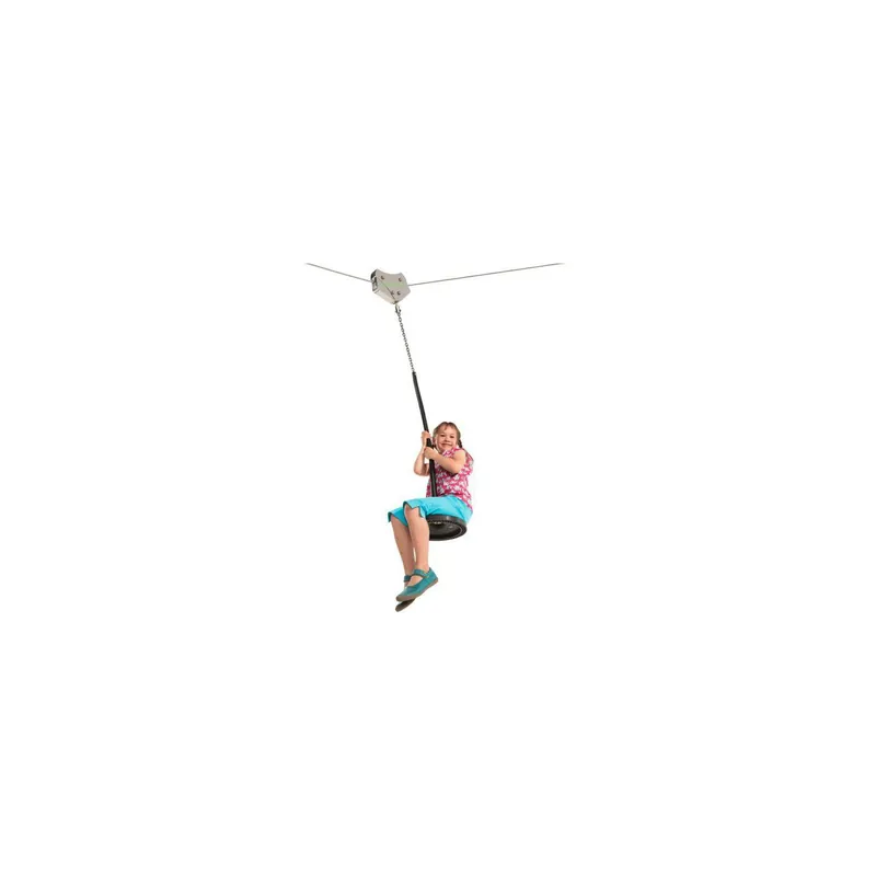 Set tiroliana profesionala 25m cu leagan monkey Noutate