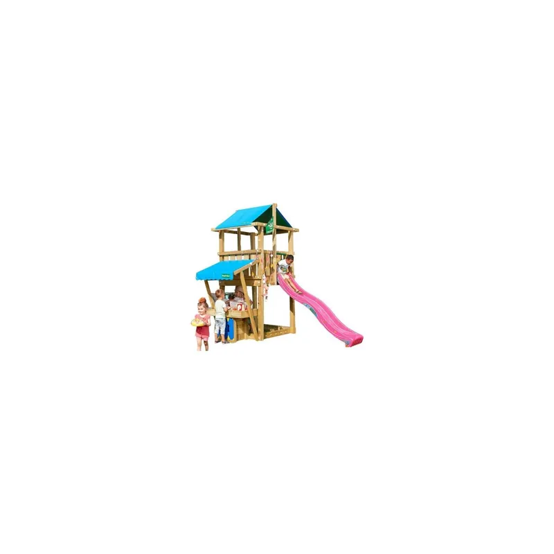Cel mai bun preț Spatiu de joaca di lemn - HUT-MINIMARKET jungle Gym