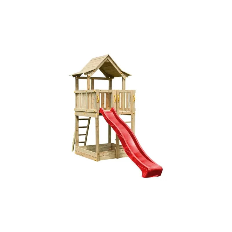 Chilipir Spatiu de joaca din lemn Pagoda - Turn Blue Rabbit 2.0