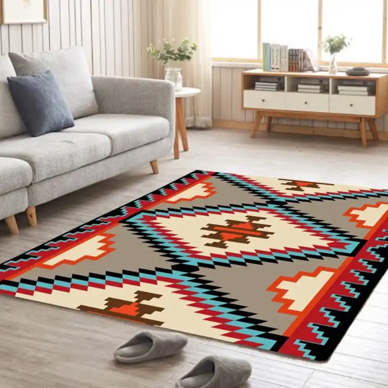Doar azi Covor Antiderapant pentru Dormitor 120x180 cm - Navajo Stil - CVHD068_120x180_CVH