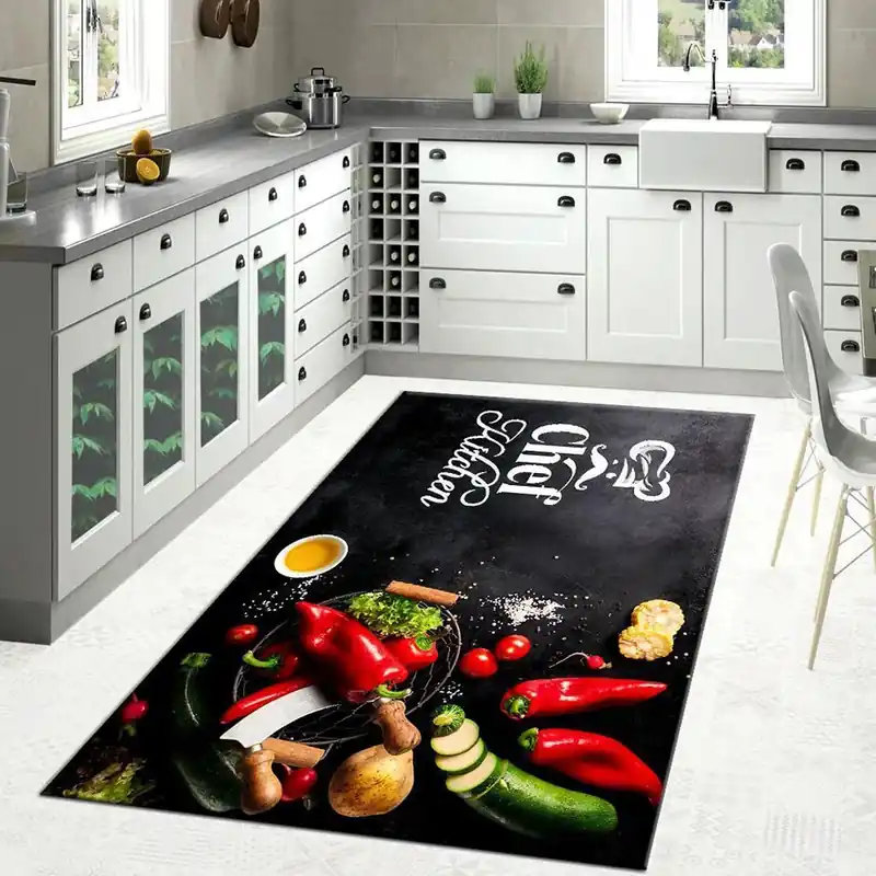Preț mic Covor Antiderapant pentru Bucatarie 120x180 cm - Chef Gourmet - CVHB073_120x180_CVH